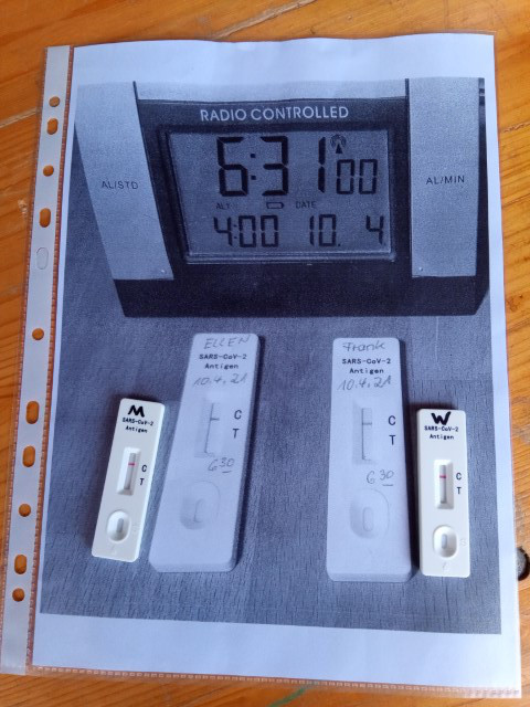 Erst der Coronatest