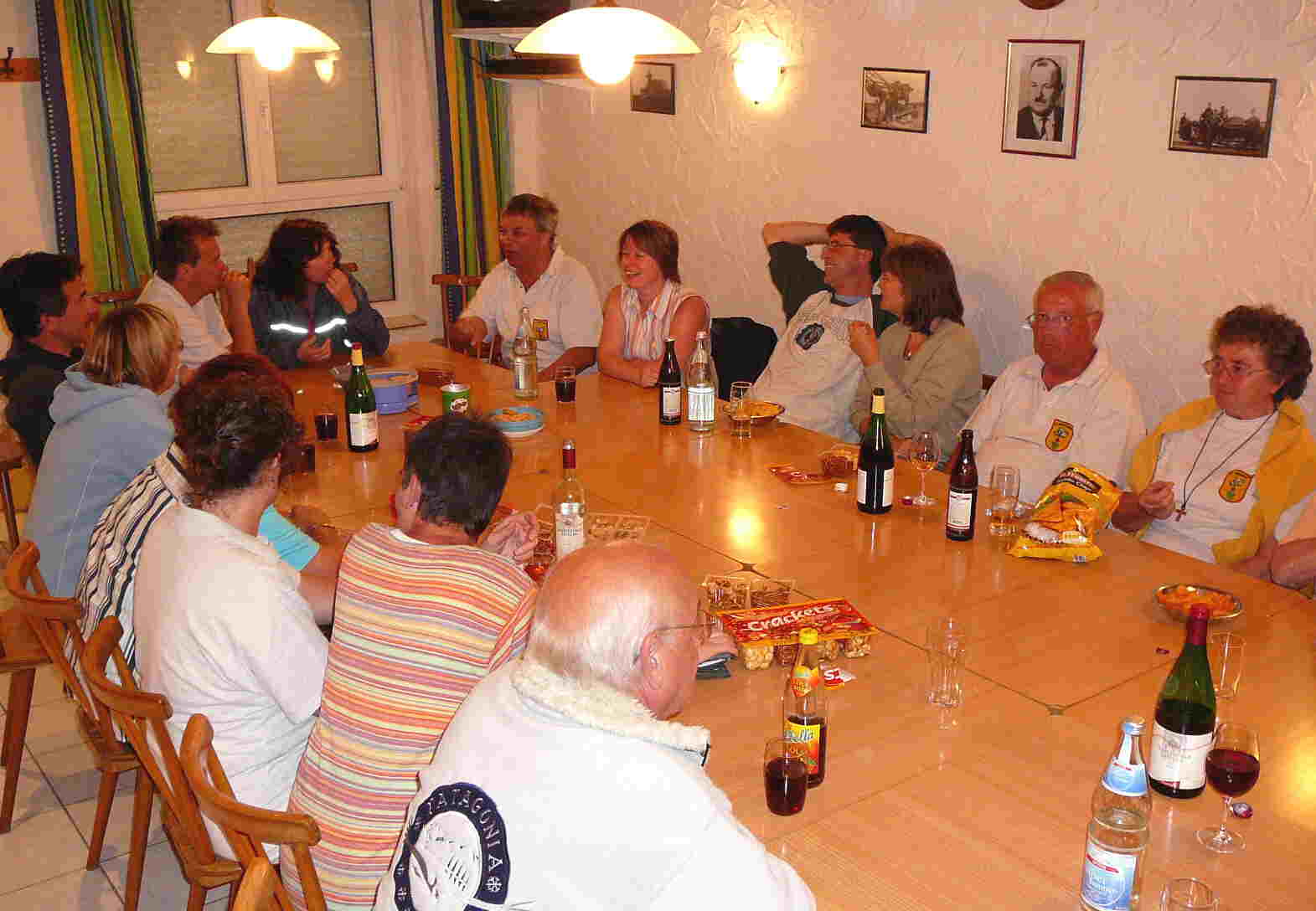 Abends in der
                      guten Stube