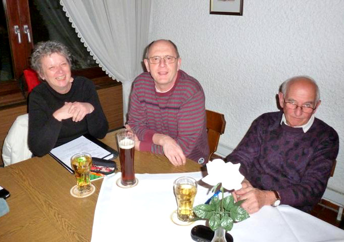 Ingeborg, Manfred und
                        Winfried